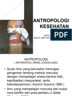 Antropologi Kesehatan & Sosiologi Kesehatan