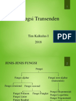 Pertemuan 3 - Jenis-Jenis Fungsi (Fungsi Transenden)