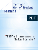 Assessment and Evaluation of Student Learning