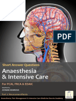 Anaesthesia & Intensive Care: Short Answer Questions