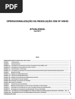 Operacionalização Resolução Cee 449-02 - Atualização 2017