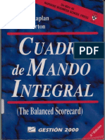 Cuadro de Mando Integral Kaplan Norton PDF