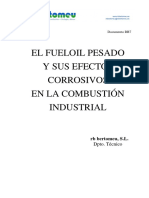 El Fuel Oil y Sus Efectos Corrosivos