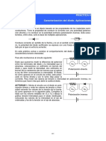 Práctica 4 Caracterización Del Diodo. Aplicaciones: ACTIVIDAD 1. Monta El Circuito Con El Diodo en Pola