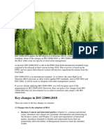 Key Changes in ISO 22000 2018