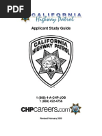 Applicant Study Guide: 1 (888) 4-A-CHP-JOB 1 (888) 422-4756