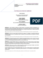 Codigo Penal Del Estado de Campeche PDF