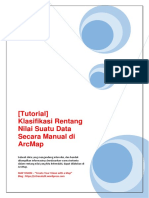 (Tutorial) Klasifiasi Rentang Nilai Suatu Data Secara Manual Di ArcMap