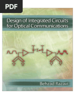 Design of Integrated Circuits For Optical Communications PDF | PDF