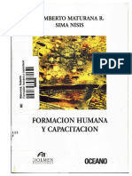 Formacion - Humana - y - Capacitacion - Humberto Maturana PDF