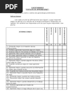 rio de Estilos de Aprendizaje