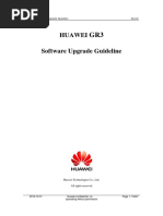 HUAWEI GR3 Software Upgrade Guideline