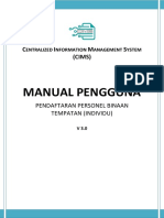 Manual Pengguna Pendaftaran - Personel - Binaan (Individu) V 3.0