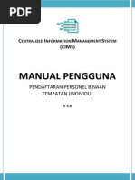 Manual Pengguna Pendaftaran - Personel - Binaan (Individu) V 3.0