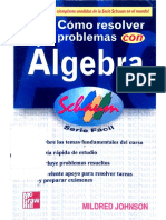 Cómo Resolver Problemas de Álgebra PDF