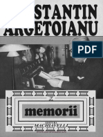 Constantin Argetoianu Memorii Pentru Cei de Maine Amintiri Din Vremea Celor de Ieri Volumul 10 Partea A VIII A 1932 1934