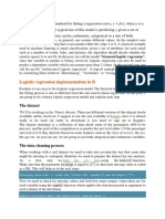 Logistic Regression Implementation in R: The Dataset