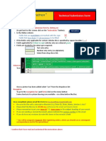 Technical Submisson Form Kosong