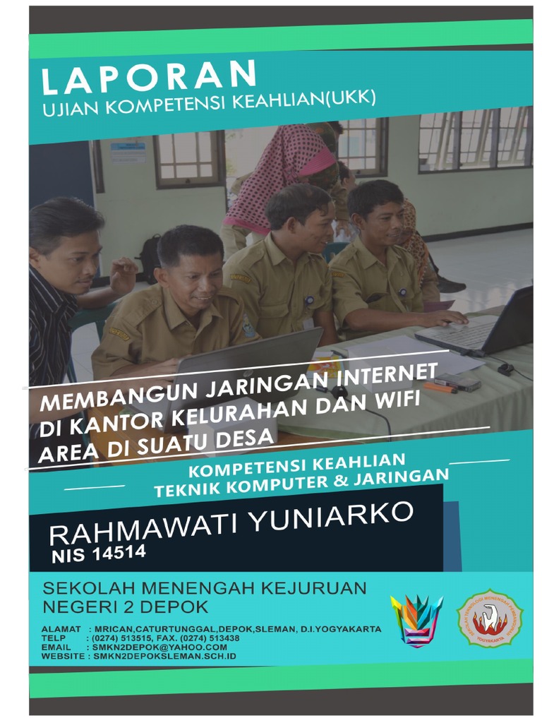 Penggunaan Wifi Gratis di Balai Desa Kecamatan Mojo