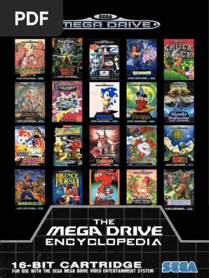 Sega Megadrive Games Catalogue Video Game Consoles Electronic Toys