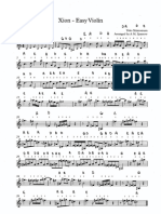 Xion Violin Sheet