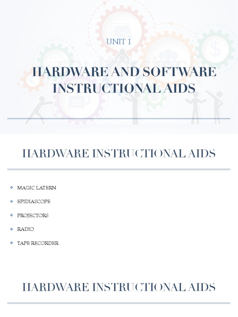 Hardware & Software Teaching Aids PDF Closed Circuit Television