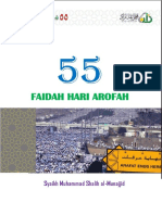 Faidah Hari Arafah