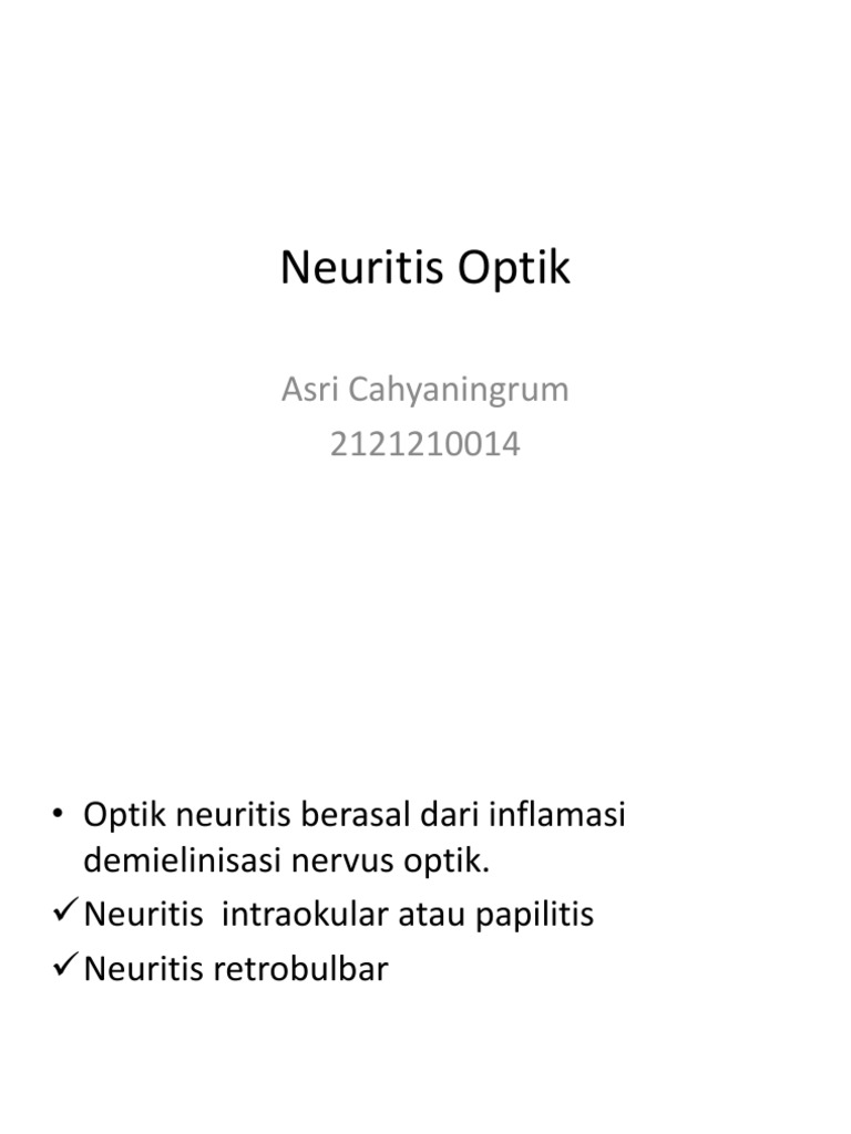 21 K2 U Neuritis Optik Fix Pptx