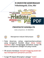 Manajemen Industri Kehumasan: Nunuk Prihatiningsih, S.Sos, Msi