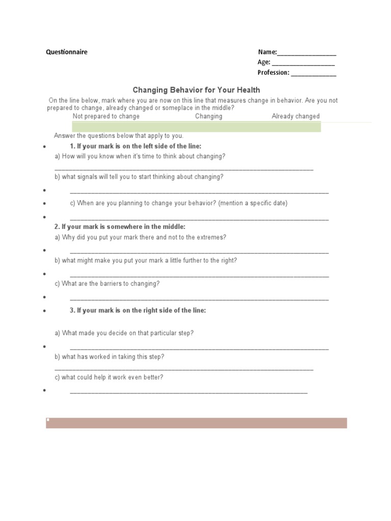 Ipc Questionnaire | PDF | Career & Growth | Business
