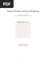 Maple Handbook 2009