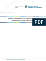 Crecimiento Economico PTF y Pib Potencial en Argentina 1