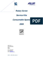 Rotary Screw Spare Parts Book Apr09 PDF