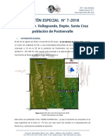 Reporte Sismo Vallegrande SCZ Bol