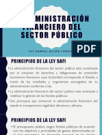 La Administración Financiero Del Sector Público