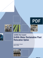 Griffith Water Reclamation Plant Relocation Option