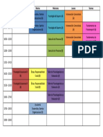 Horario 2018-1