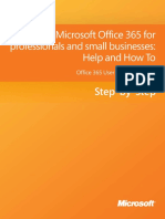 Microsoft Office 365 for Professionals and Small Businesses - Help and How To