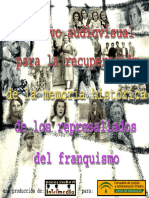 Archivo audioviual para la recuperación de la Memoria Histórica de los represaliados del franquismo en Andalucía