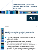 Uredba 22012003 o Nadlenosti I Priznavanju I Izvrenju Presuda U Branim Stvarima I Pitanjima Roditeljske Odgovornosti