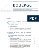 Boletín Oficial ULPGC 4 de Octubre de 2010