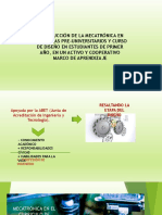 Mecatrónica en La Ingeniería