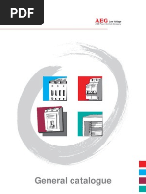 General Catalogue Aeg 2001 | PDF | Physical Quantities | Electric Power