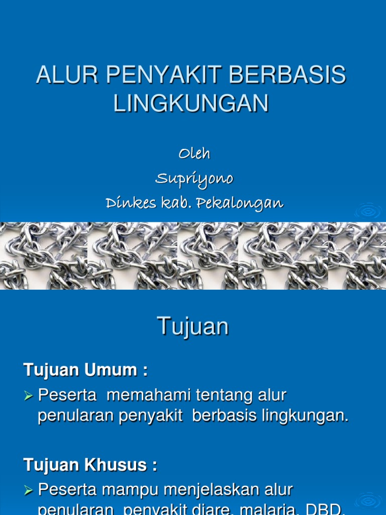 Alur Penyakit Berbasis Lingkungan  PDF
