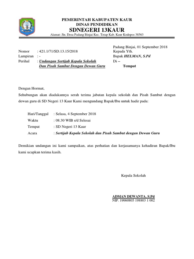 640 Koleksi Contoh Undangan Acara Pisah Sambut Gratis