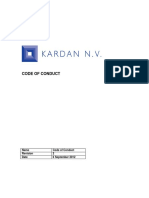 Kardan - NV - Code - of - Conduct - To Be Signed On Each Page PDF