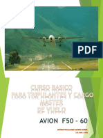 Peso y Balance Avion Fokker F-50