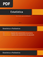 Aula 2 - Estatística