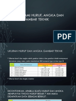 Memahami huruf, angka dan etiket gambar teknik.pptx