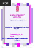 Procurement: Manual